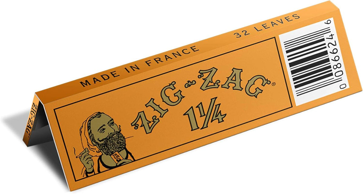 Zig-Zag Orange 1 1/4 Rolling Papers product image | Puff N' Fly