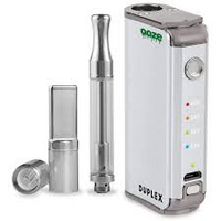 OOZE DUPLEX DUAL EXTRACT VAPORIZER - BLACK-SILVER-WHITE